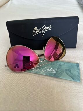 Maui Jim Maverick Pink / Silver